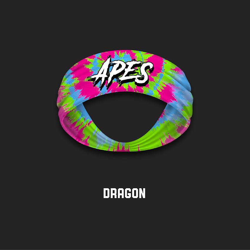 <tc>Apes Lab.</tc> Headband Tie Dye Dragon