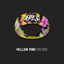 <tc>Apes Lab.</tc> Diadema con efecto tie-dye amarillo/rosa