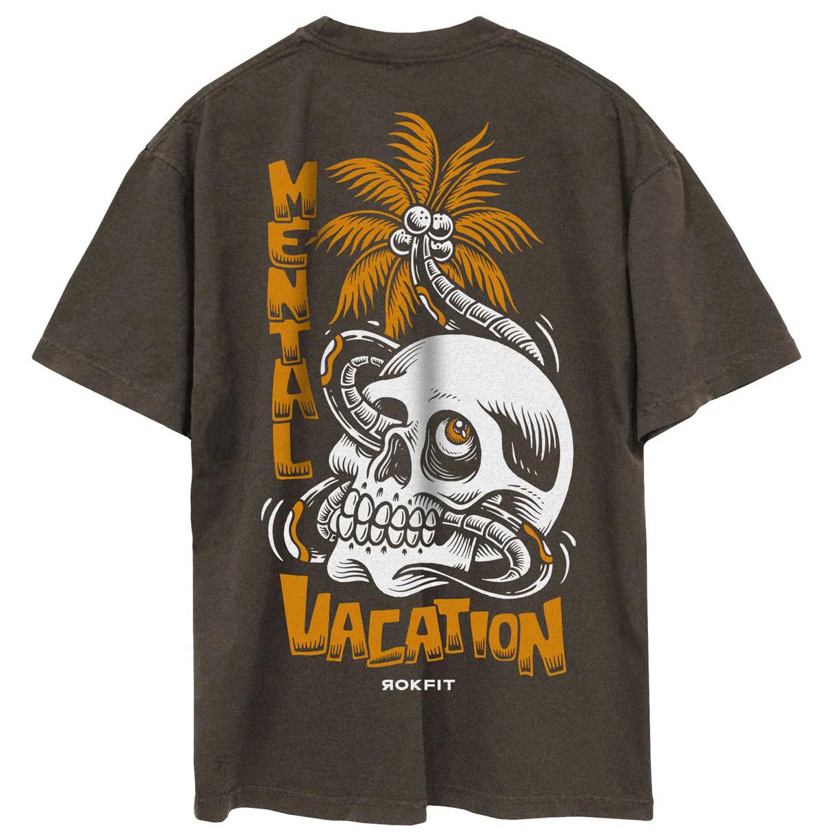 T-shirt surdimensionné de vacances mentales