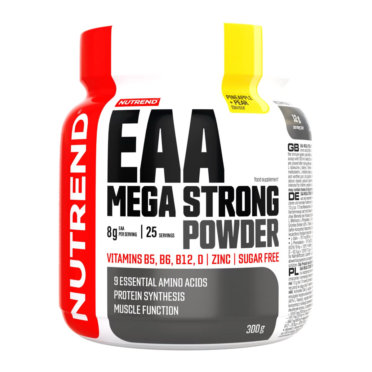 EAA Mega strong Powder 300g Ananas e Pera