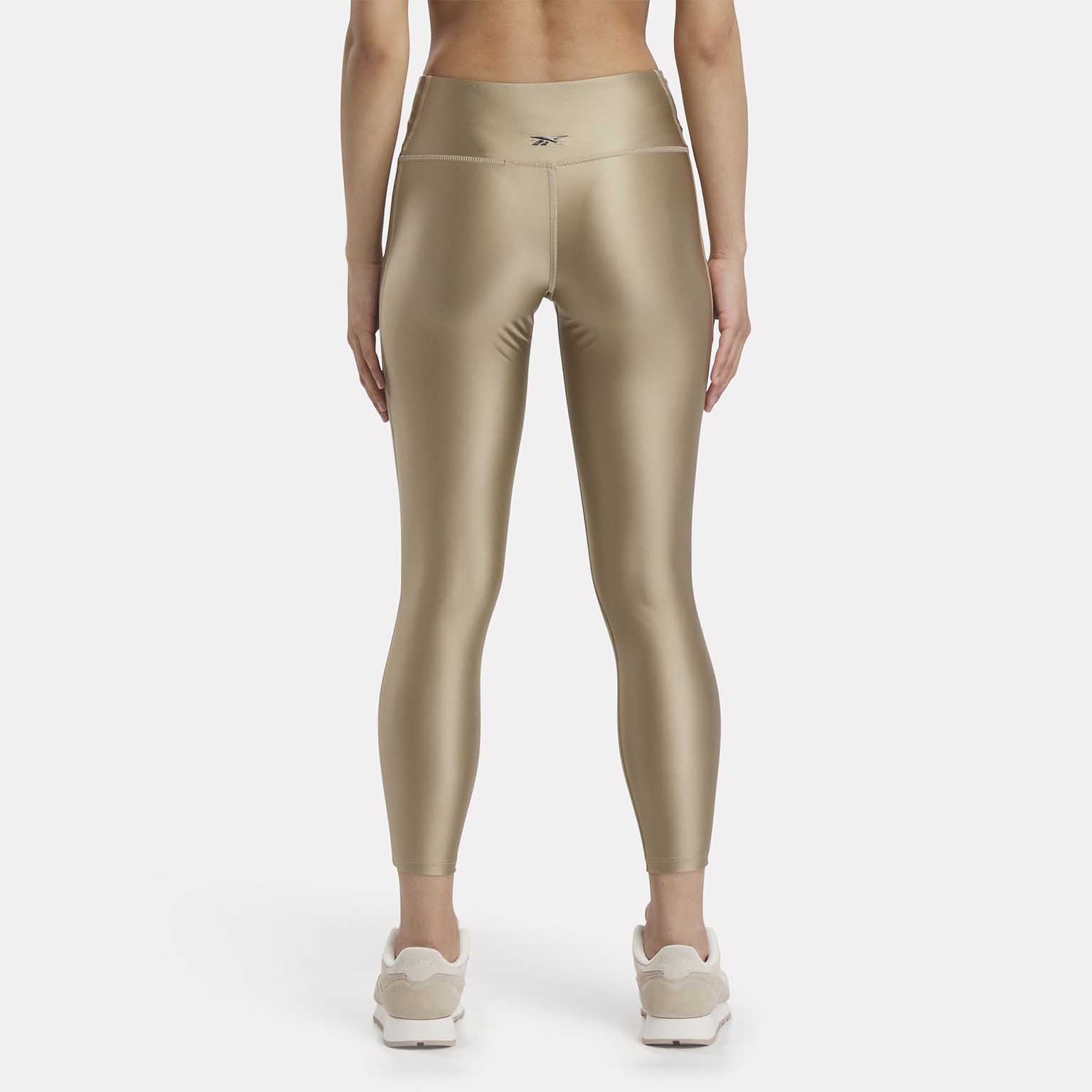 Lux-Leggings mit hoher Taille