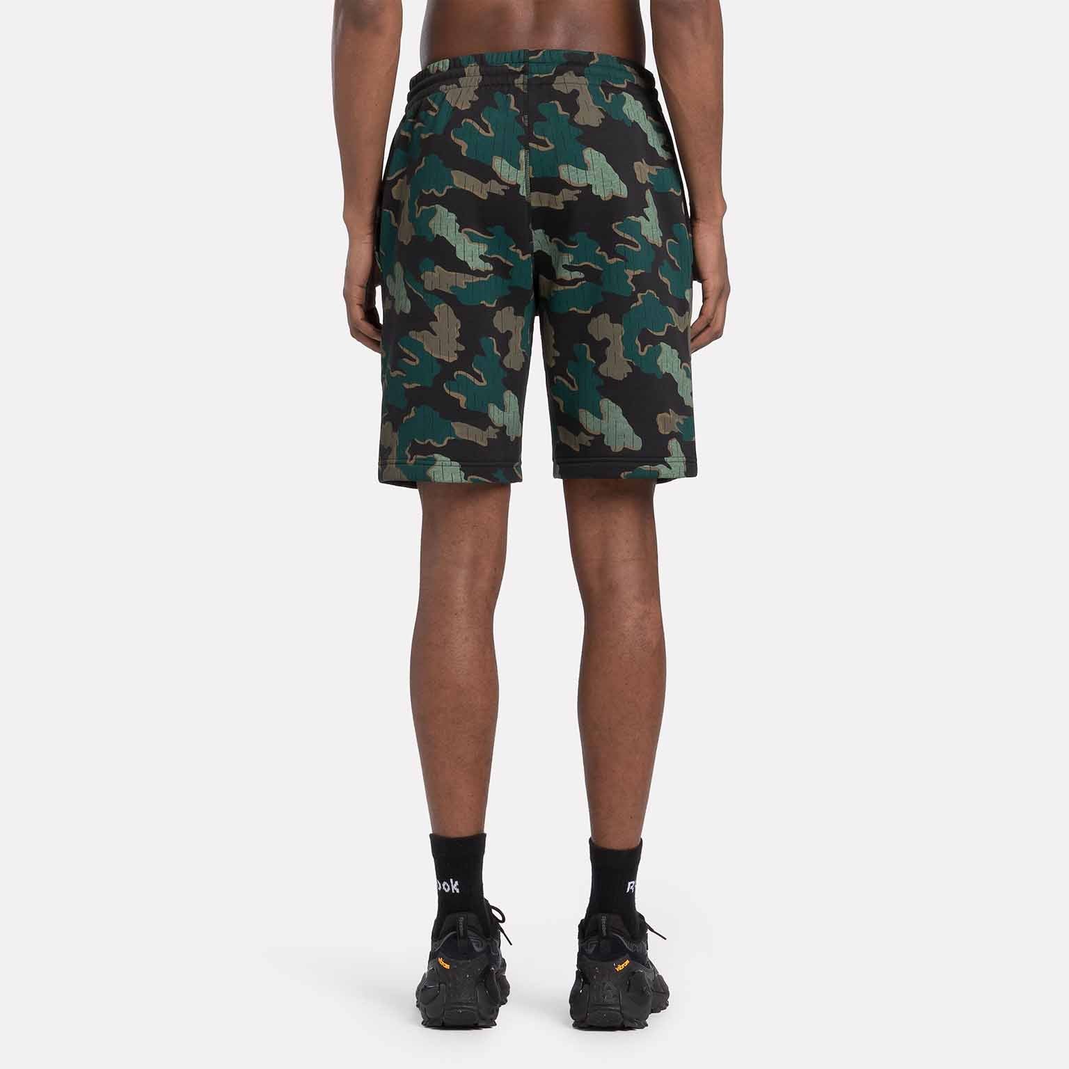 Reebok Identity Motion camouflage shorts
