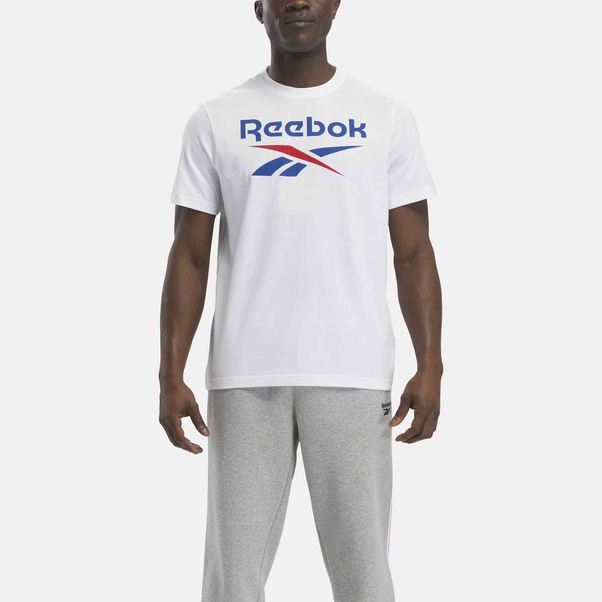 T-shirt à logo Reebok