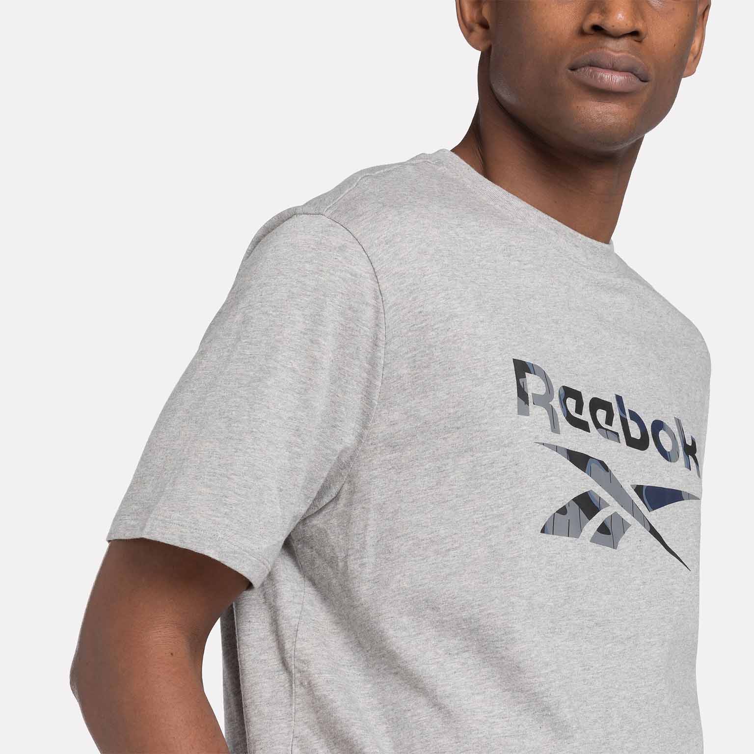 Reebok Identity Motion bedrucktes T-Shirt