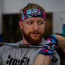 Apes Lab. Headband Tie Dye Sky Blue