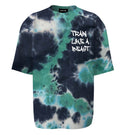 Camiseta extragrande <tc>Apes Lab.</tc> Teñido anudado verde