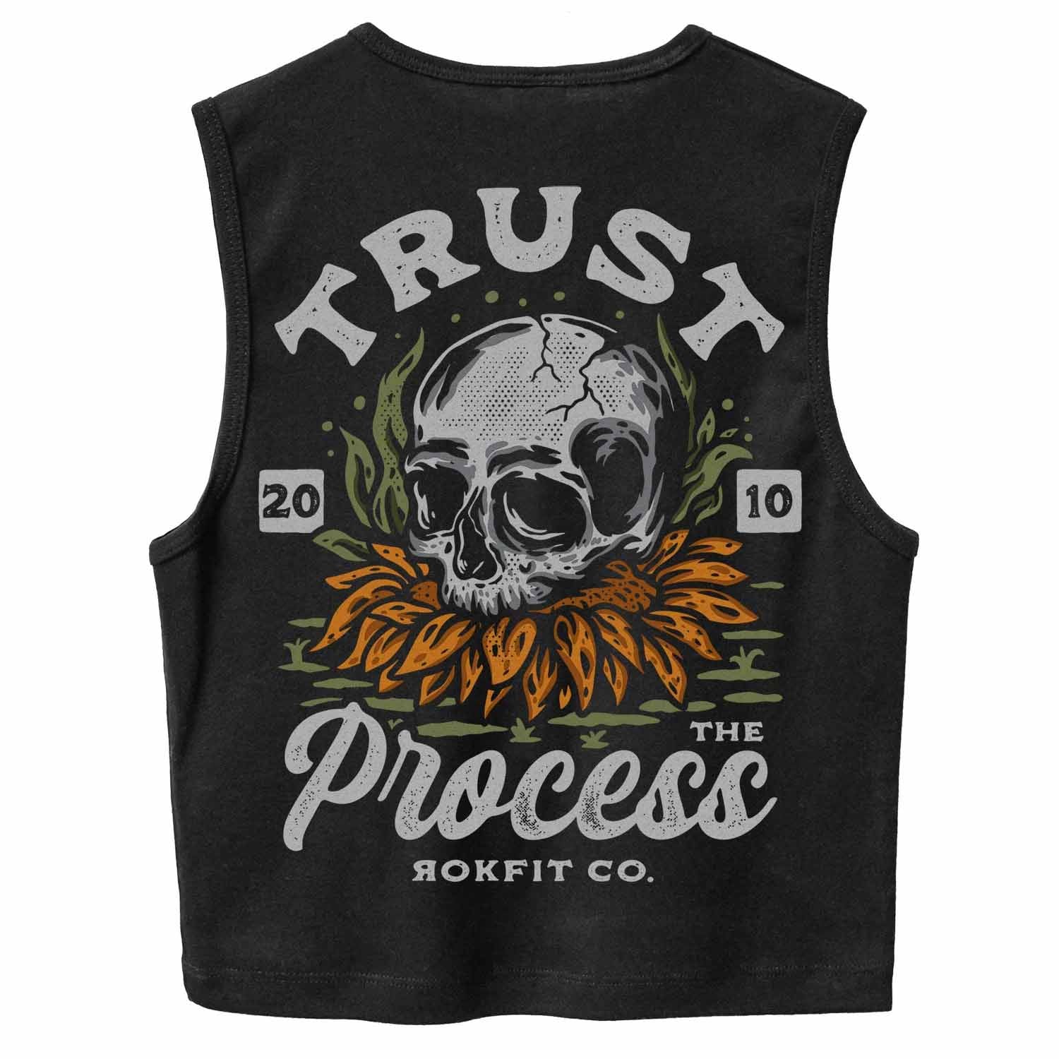 Trust The Process Cropped Tank Top