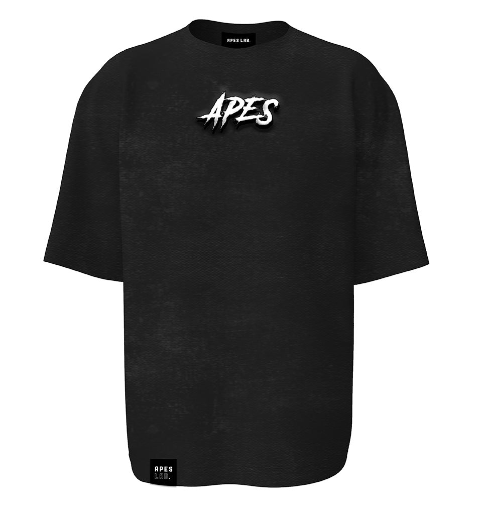 <tc>Apes</tc>Puff Logo – Übergroßes T-Shirt