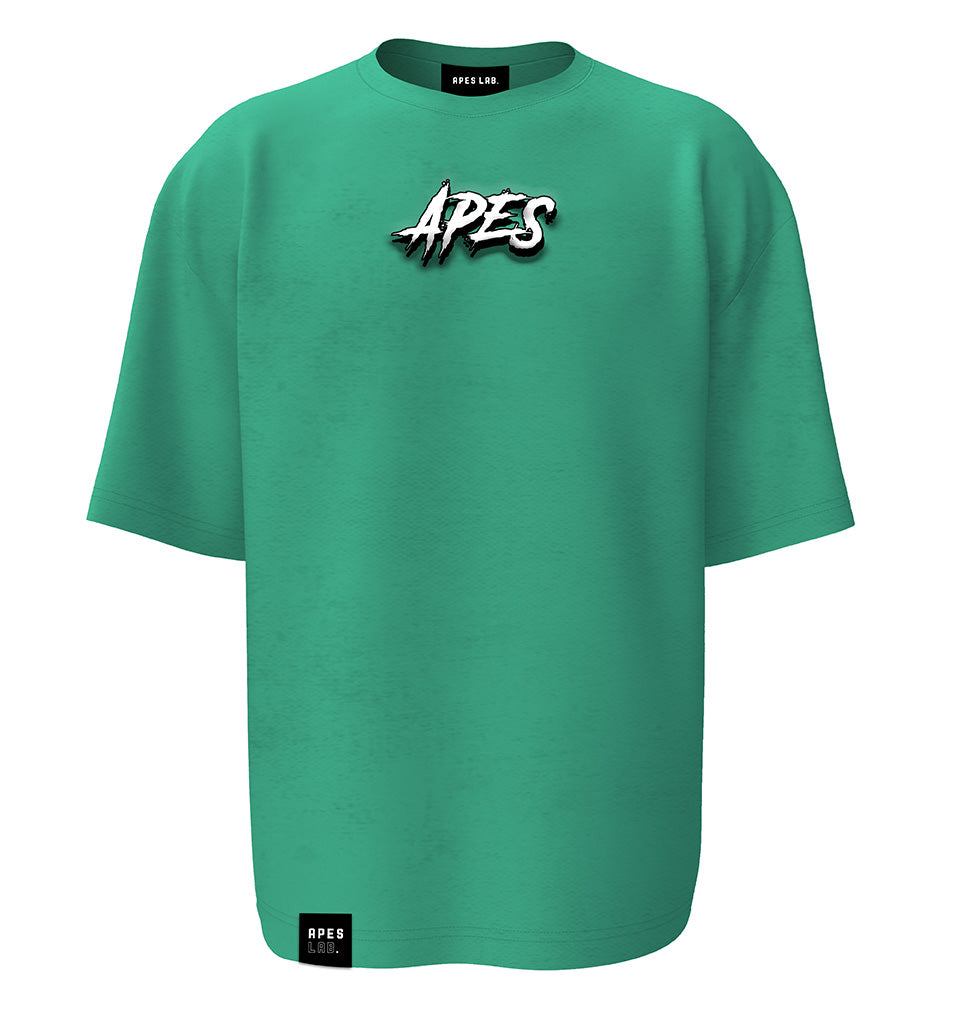 Apes Puff Logo - Oversize T-Shirt