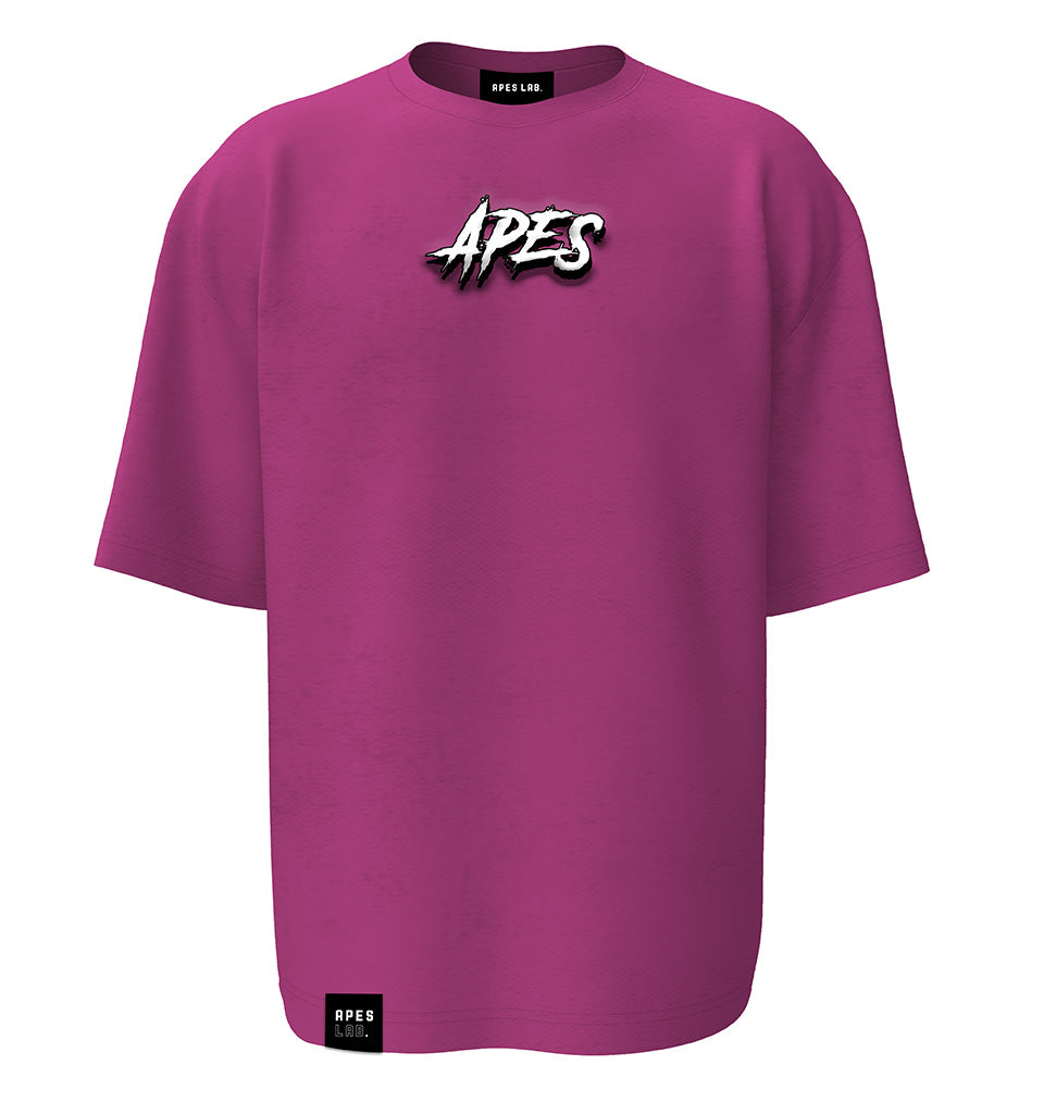 <tc>Apes</tc>Puff Logo – Übergroßes T-Shirt