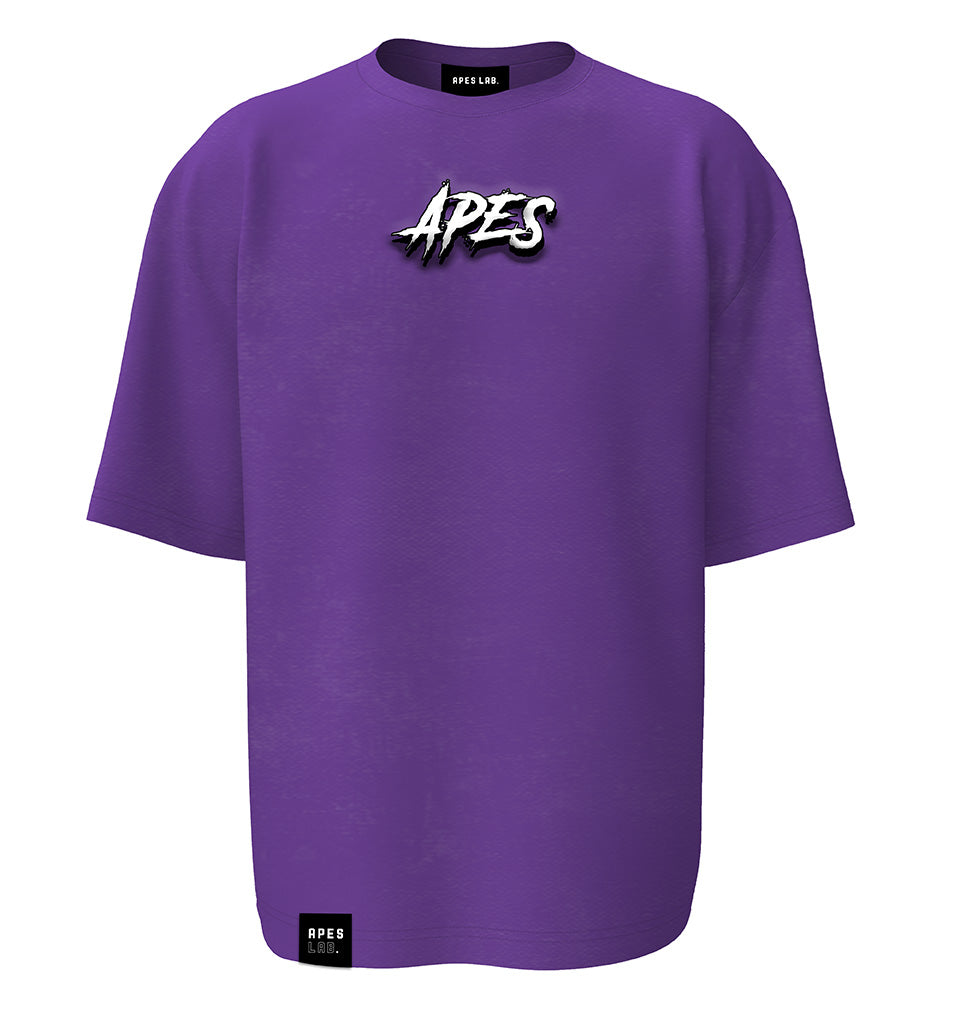 <tc>Apes</tc>Puff Logo – Übergroßes T-Shirt