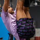 <tc>Apes</tc> Short monogrammé - Violet/Vert