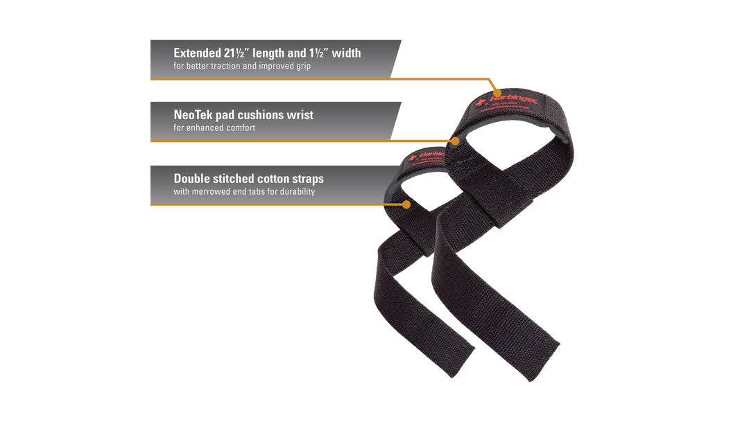 LIFTING STRAPS PADDED IN COTTON