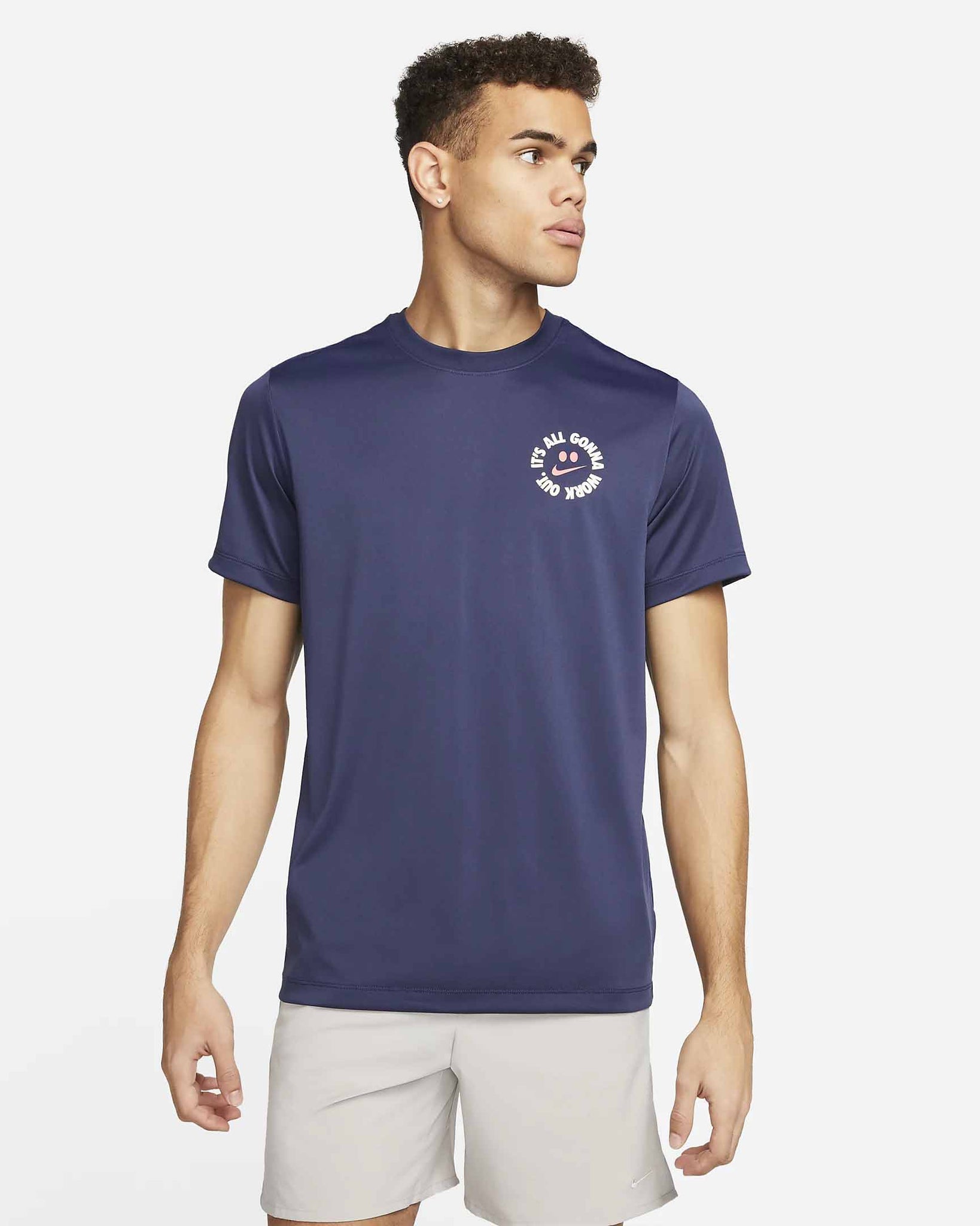 Nike - It's All - T-shirt d'entraînement DRI-Fit avec jupe