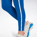 Piping Cotton High-Rise Leggings