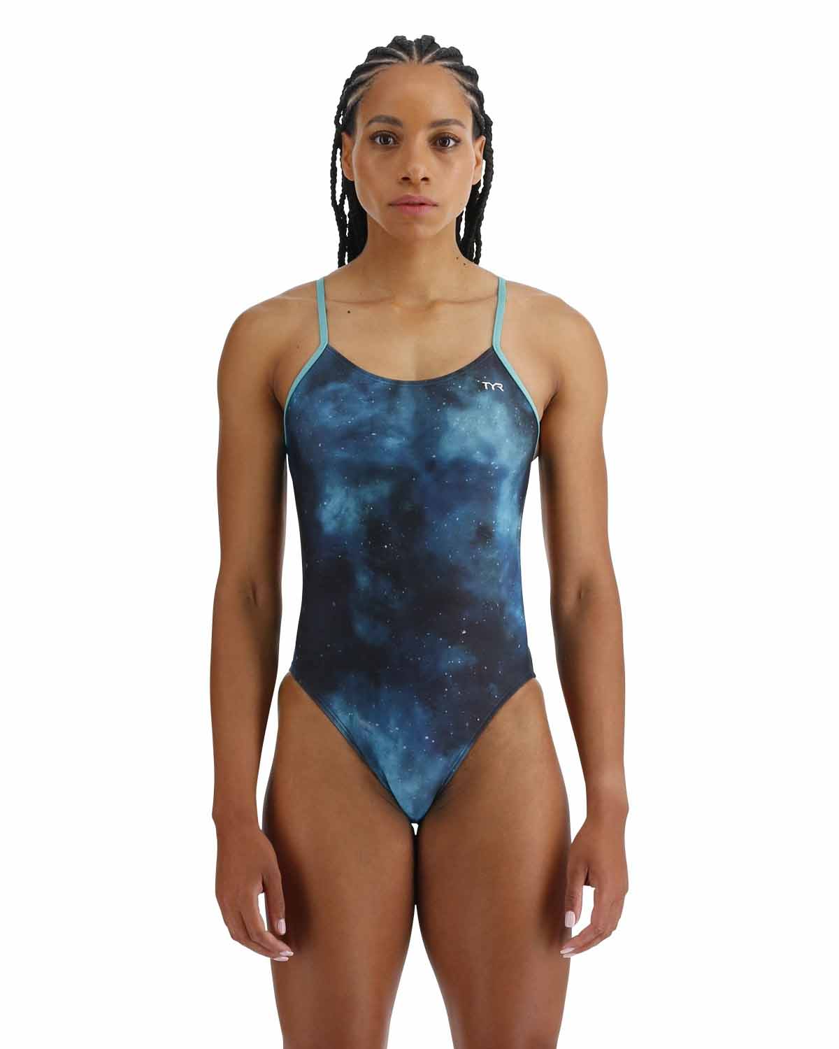 Durafast Elite Cutoutfit Swimsuit - Cosmic Night