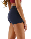 Booty Short Base Kinetic Mid-Rise Logo Short 2" - Logo Short