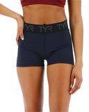 Booty Short Base Kinetic Mid-Rise Logo Short 2" - Logo Short