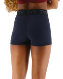 Booty Short Base Kinetic Mid-Rise Logo Short 2" - Logo Short