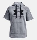 UA Rival Fleece Kurzarm-Hoodie