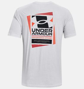 UA - T-shirt à manches courtes avec logo multicolore 
