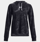 UA Rival Terry bedruckter Kapuzenpullover