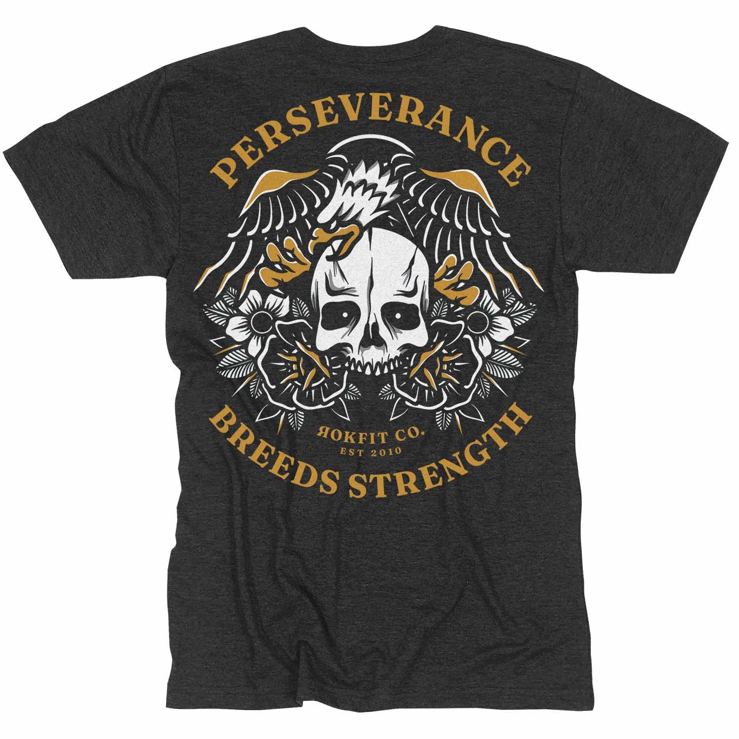 T-shirt La persévérance engendre la force