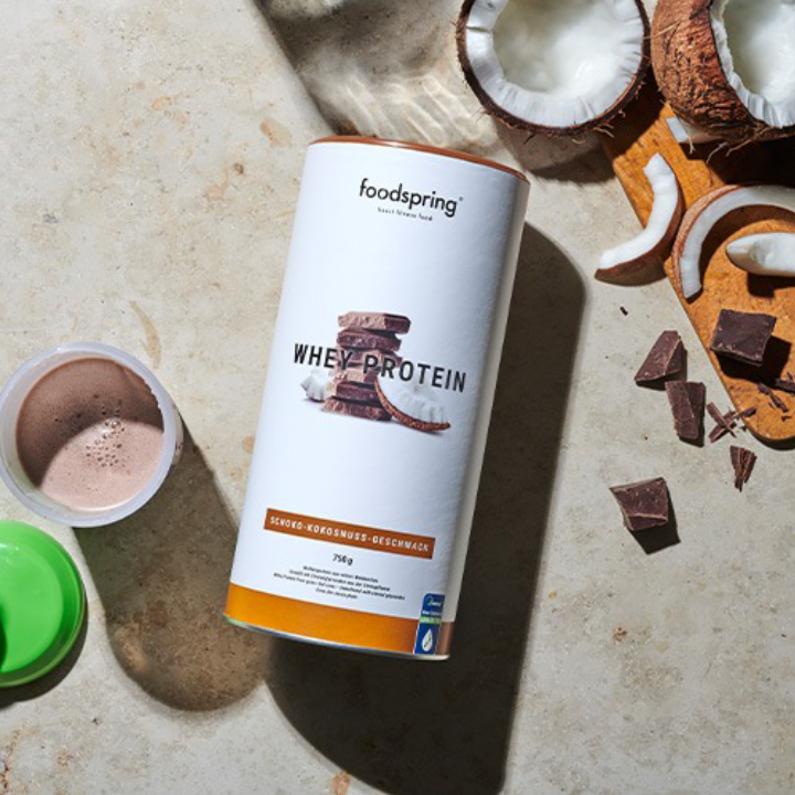 Foodspring - Proteine Whey in Polvere (Siero del Latte) al Cioccolato