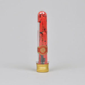 Gold Flat Splatter II rot/schwarz 130cm