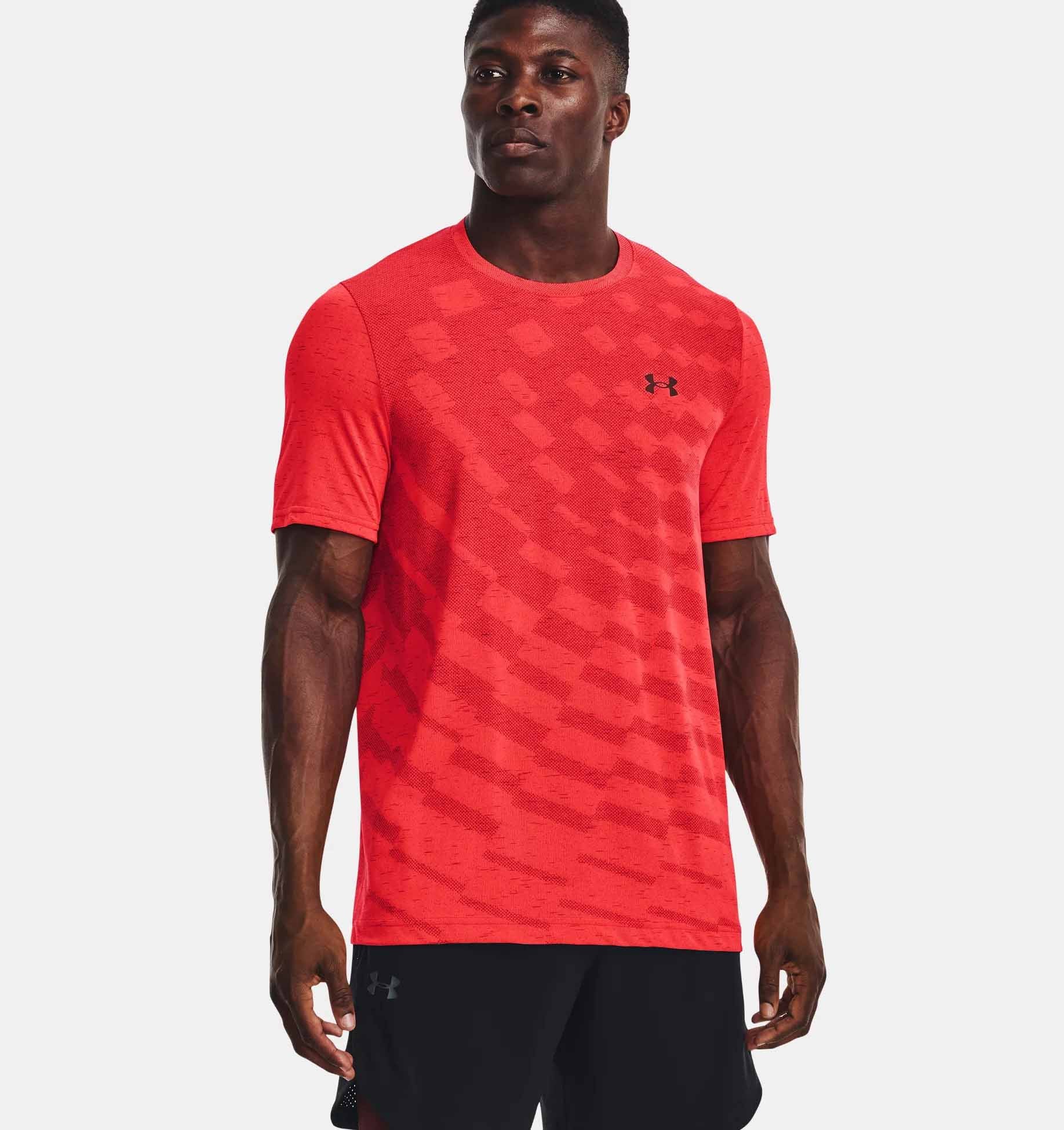 Chemise à manches courtes UA Seamless Radial 