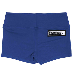 Blaue Booty-Shorts
