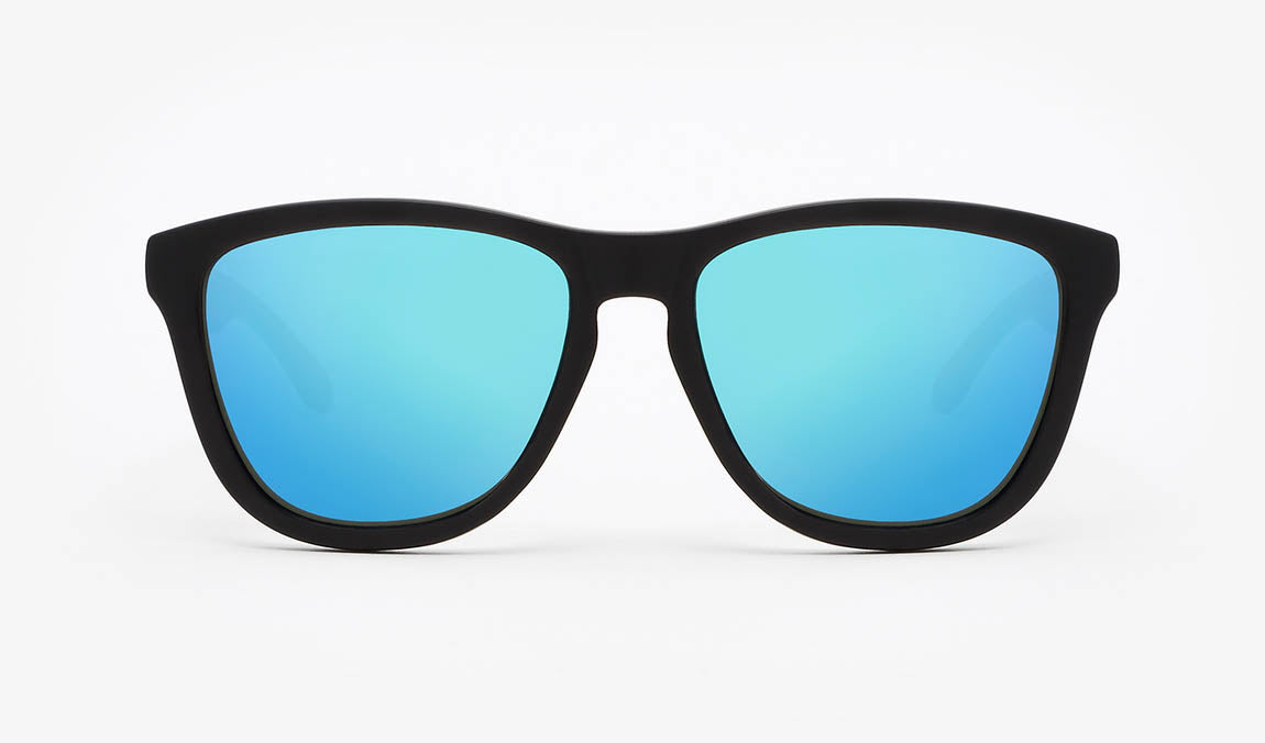 Carbon Black Clear Blue One sunglasses