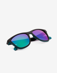 Polarized Black Green Rubber Emerald ONE S sunglasses