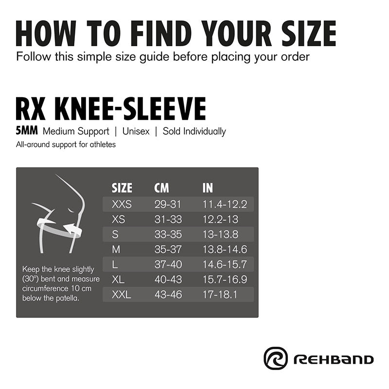 5mm knee brace (single)