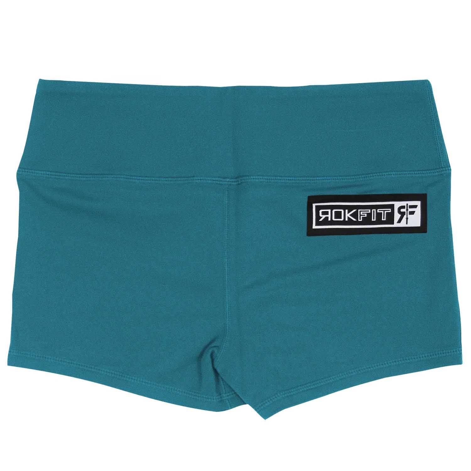 Pantalones cortos botín verde azulado